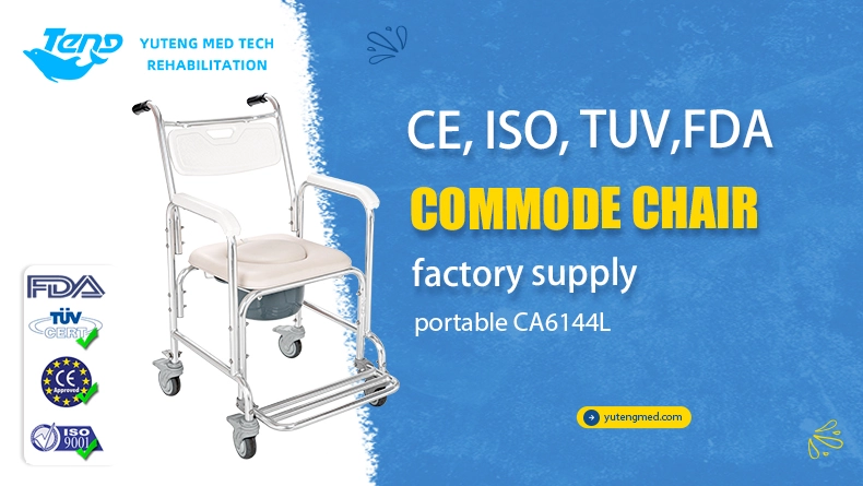 Commode Chair With Wheels